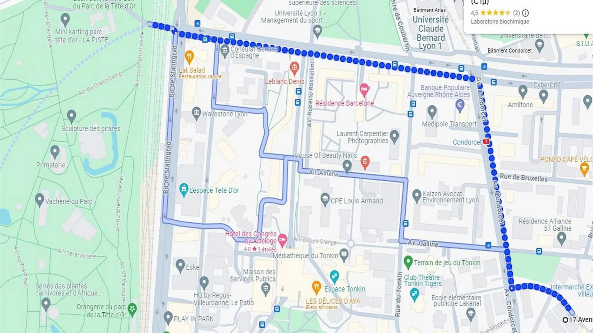 Blackwood-Parking Prive Gratuit Villeurbanne